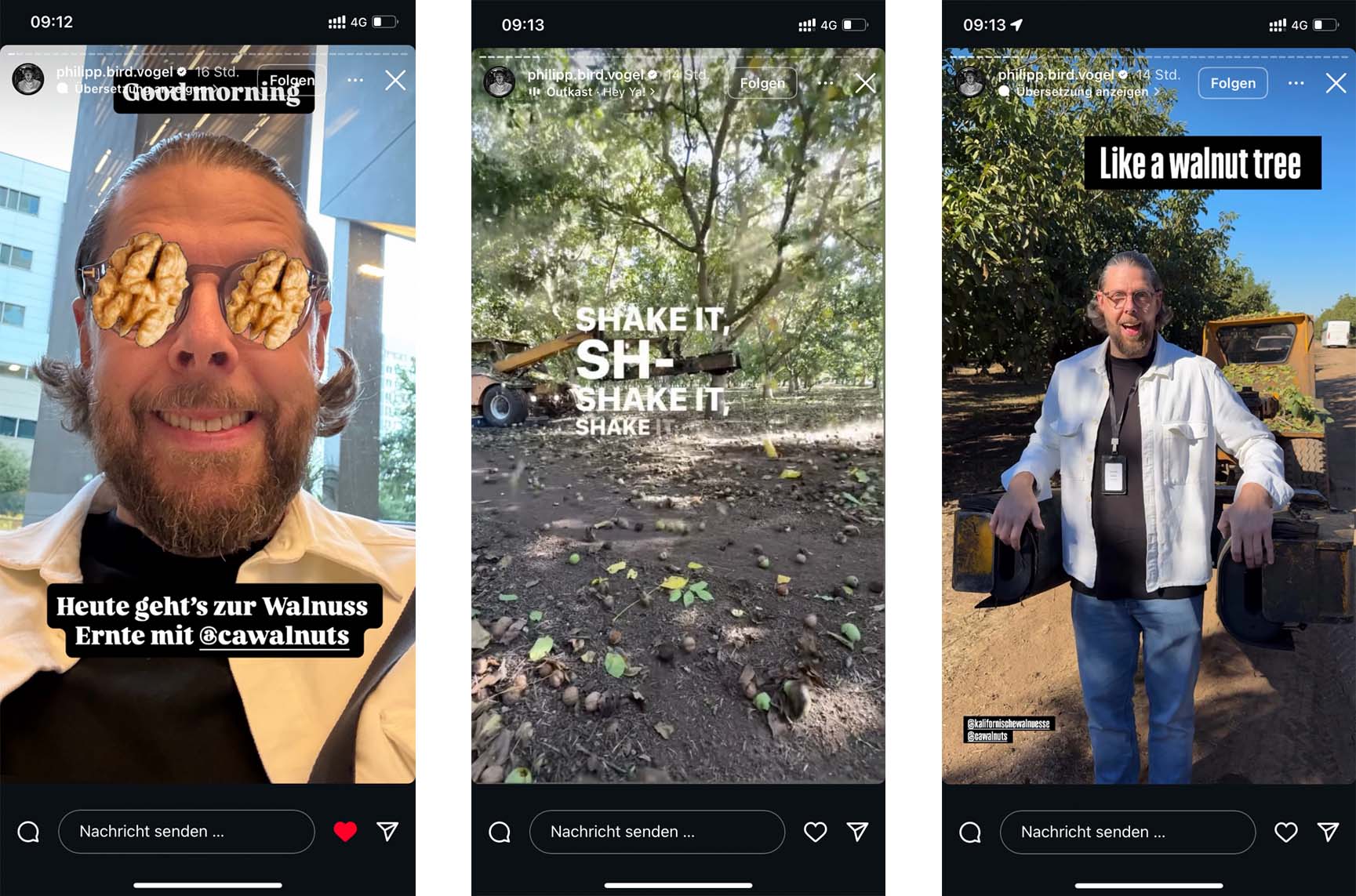 Instagram Stories von Philipp Vogel