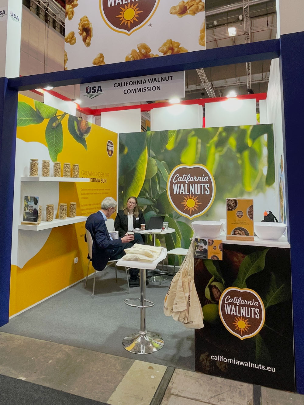 conversation at the CWC stand