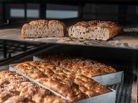 Walnuss-Parmesan-Focaccia